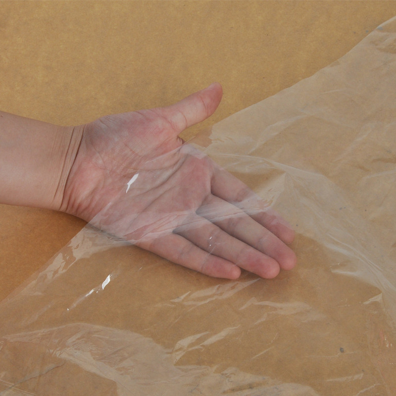 1 1.5 2 3米宽双层圆筒状透明D塑料薄膜加厚青储扎口储存防尘包装