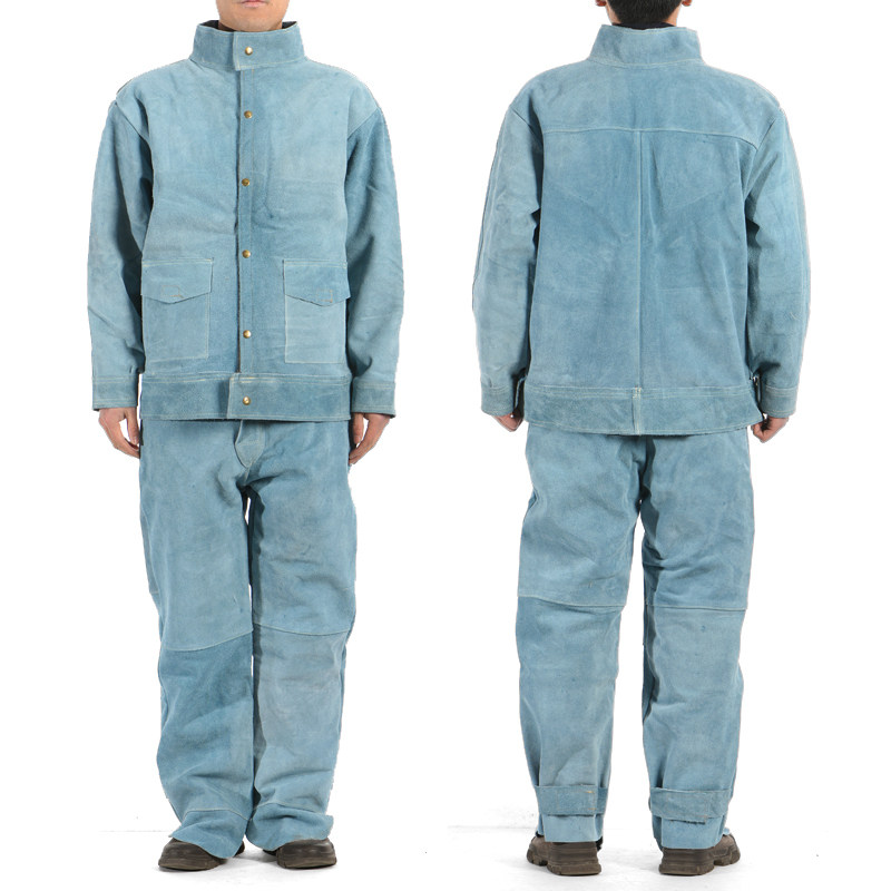 牛皮电焊防护服耐磨隔热防电焊辐射E工作服焊工焊接带袖皮围裙包,居家日用,防护服,淘宝优惠券,粉丝福利购,淘宝优惠卷
