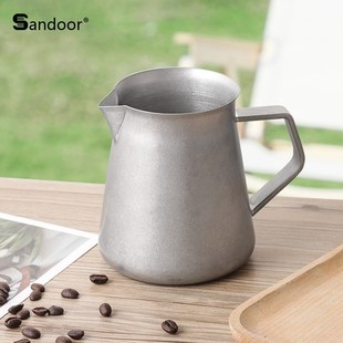 户外复古做旧不锈钢手冲滤杯分享壶漏斗家用咖P啡壶咖啡杯器具套