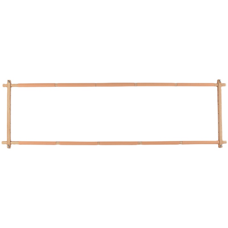 十字绣绣架支架固定架q刺绣木质加长绣绷辅助手工工具大号可调卷