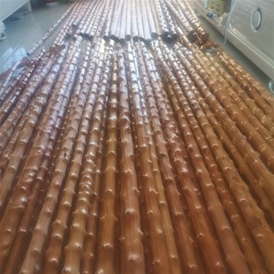 对节木长棍疙瘩木健身武术棍v陀螺鞭杆刺棍登山手杖按摩檬子木降