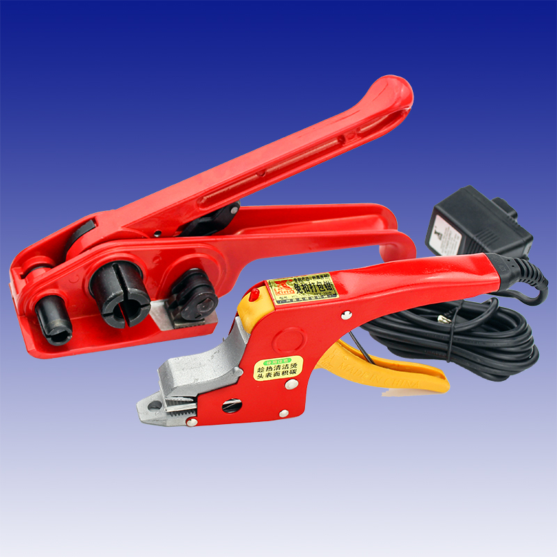 免扣热熔打d包机手动收紧器+电熔打包机 免扣打包钳手工捆扎机包