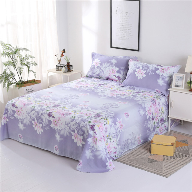 床单单件b全棉布纯棉1.2m单人1.5m卡通单子被单学生宿舍1.8米双人