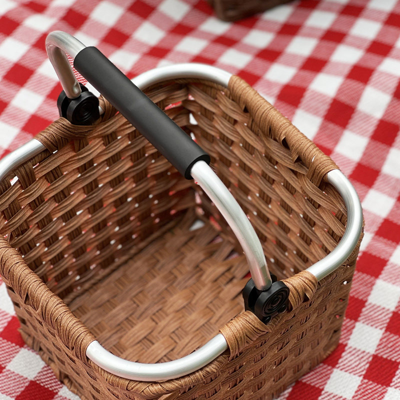 春游野餐a篮子非藤编手提菜篮子采摘踏青ins便携郊游野炊篮子编织,收纳整理,购物篮,淘宝优惠券,粉丝福利购,淘宝优惠卷