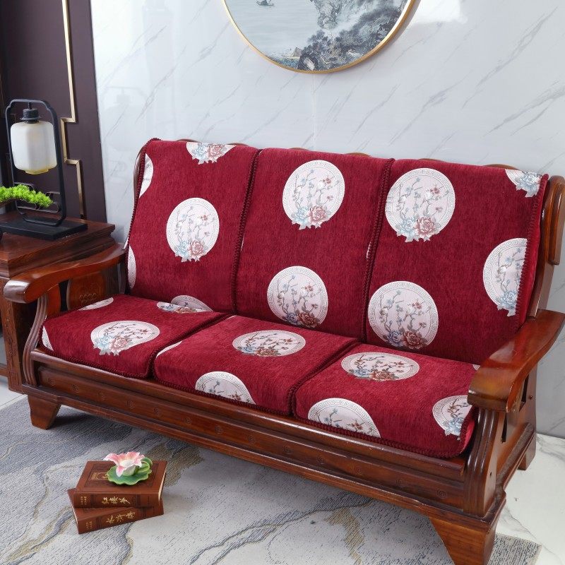 老式实木沙发坐垫单人一体垫子红B木椅子靠垫春秋椅靠背硬海绵座,居家布艺,椅垫,淘宝优惠券,粉丝福利购,淘宝优惠卷