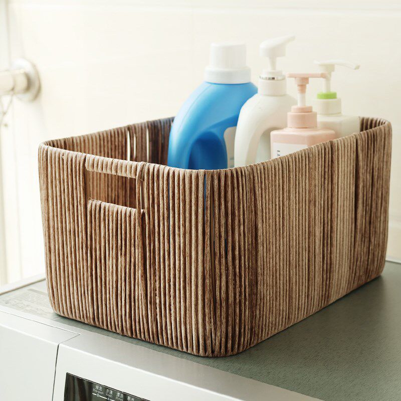 防潮卫生间收纳筐仿藤编收纳篮置物篮零食储O物篮防水整理篮脏衣,收纳整理,其他收纳篮,淘宝优惠券,粉丝福利购,淘宝优惠卷