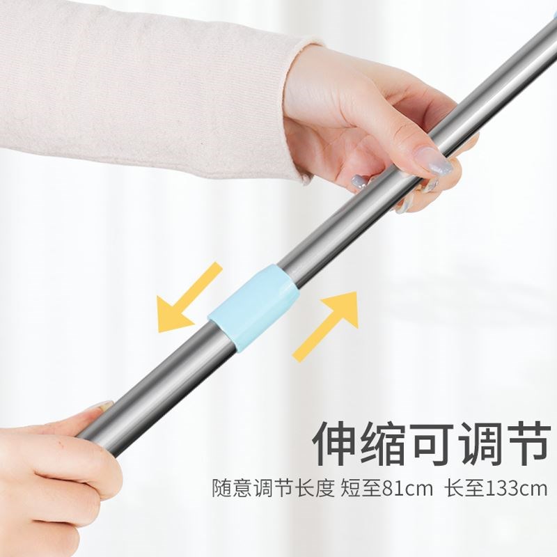 速发撑衣杆塑料晾衣杆丫叉子晾衣撑挑衣架杆家用晒取衣服的可伸缩