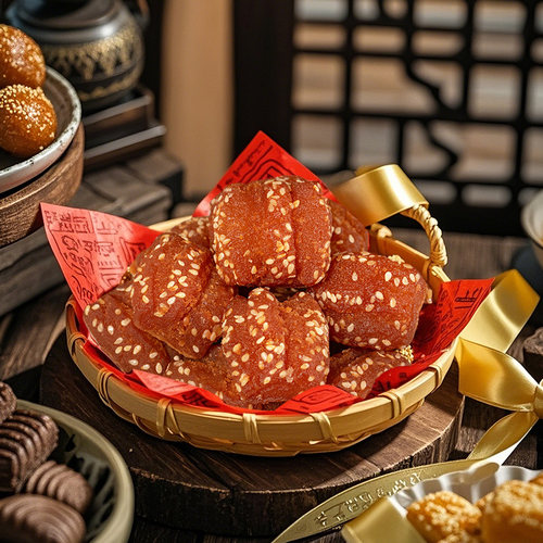 山东特产蜜三刀泰安名吃点心