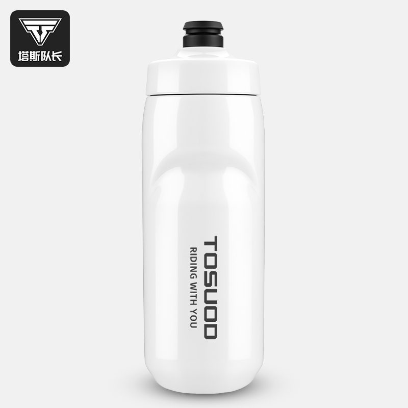 塔斯队长不锈钢骑行保温水壶