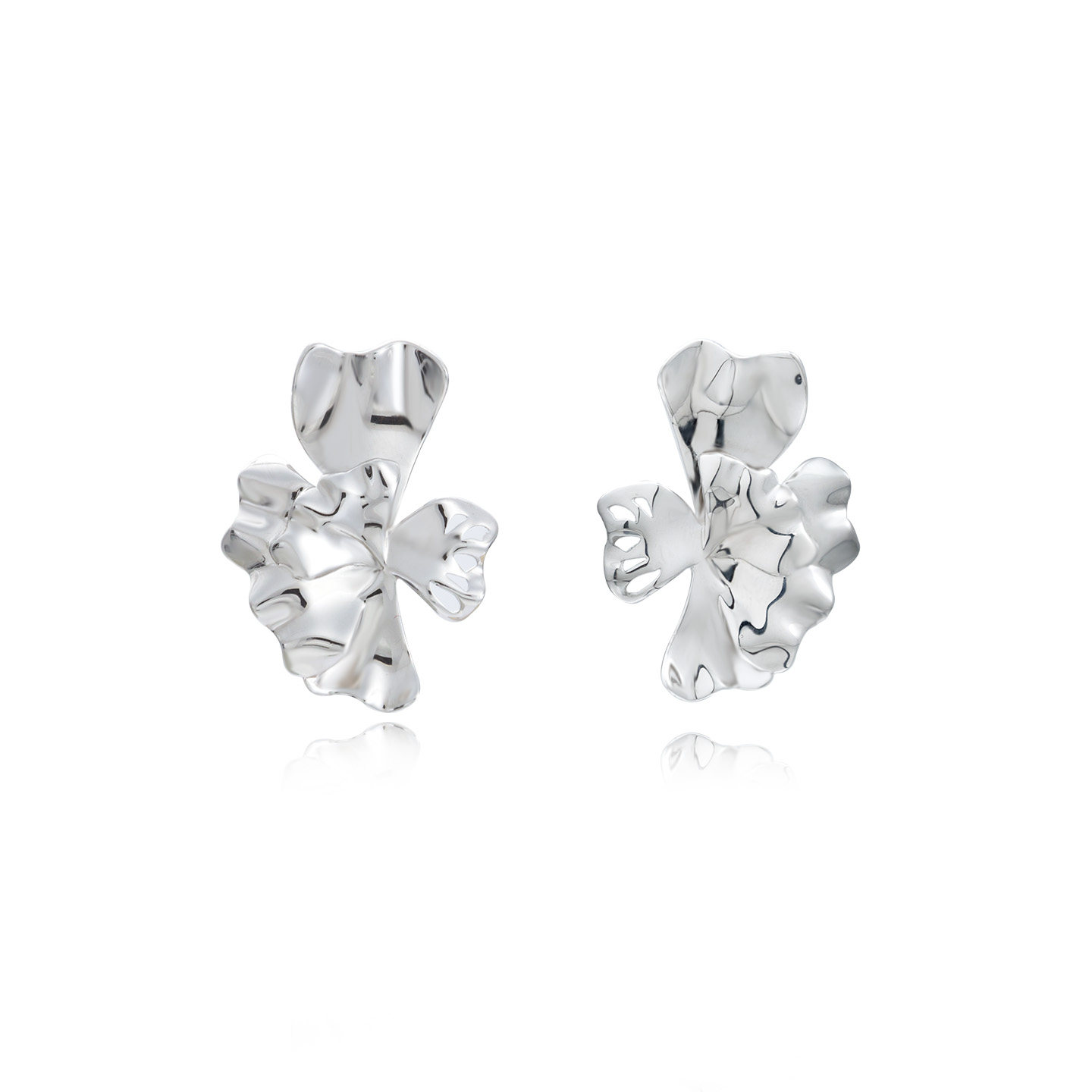 【新品】ChillTalent花叙微光耳饰时尚气质不规则小众设计感耳环