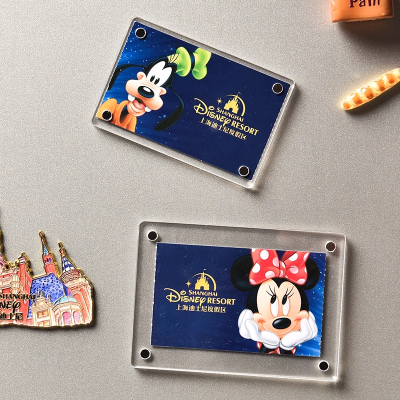 diy创意门票迪士尼亚克力透明