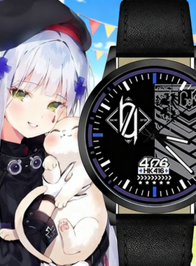 少女前线周边404 AR小队M4A1 HK416同款防水学生手表生日礼物现货