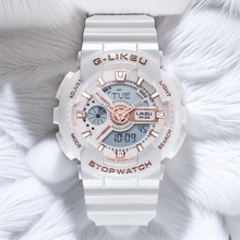 独角兽雾霾蓝手表女款学生电子表男款运动潮流初高中生漫威联名表