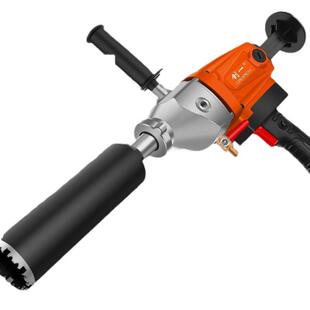 钻机混凝土大功率两用钻机手动一字空调水孔孔机开打孔台式