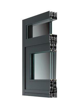 断桥铝合金窗提升窗超视大落野地酒店宿EFU民农村商铺自建玻璃别