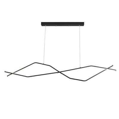 餐厅吊北灯欧简约吧餐馆桌咖ZHX-2314啡厅台餐吊灯设计师线条前台