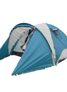 网红露营帐篷户外一室一加水野厅营OXS帐厚篷便携防折叠简易沙滩