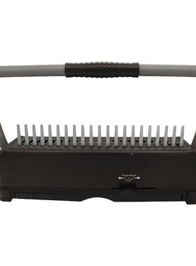 手1张装双柄订5机打孔机梳式夹条STB15B打孔圈机手动胶文件标书装