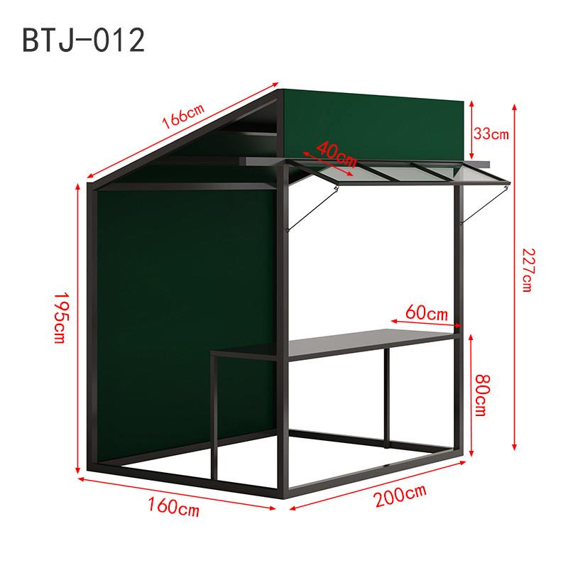 网红集市大型活动摊位移动夜市摊位架户外景区可架摆摊展示铁艺架