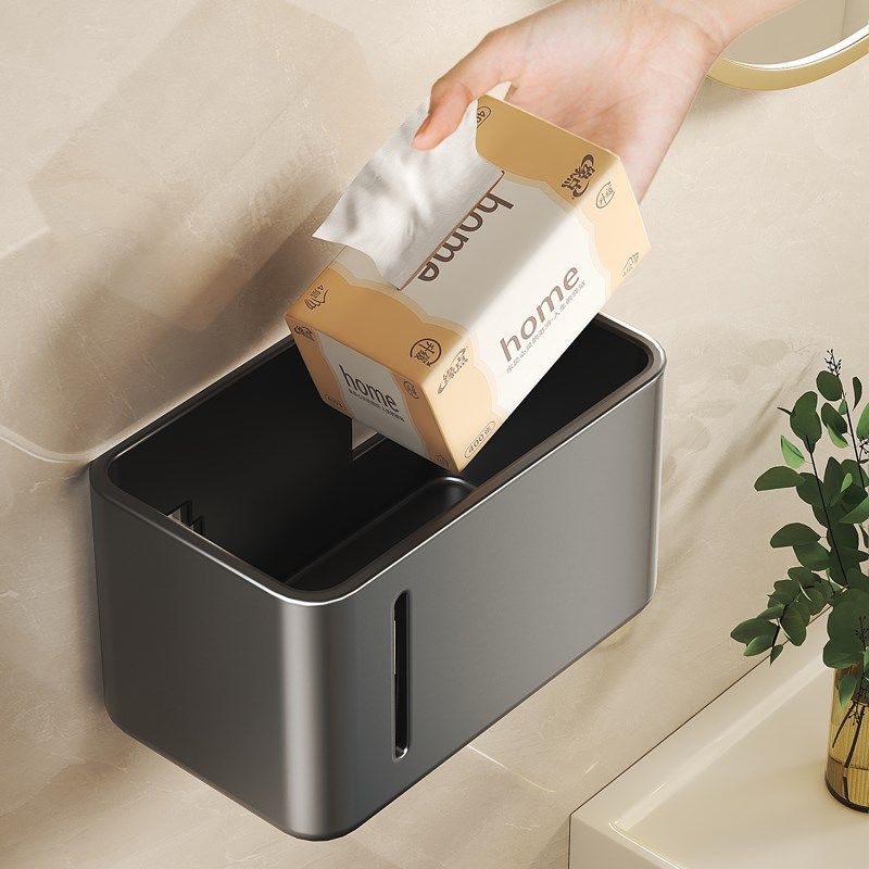 卫生间纸巾架浴室厕所防水置物架免打孔墙上壁挂卷纸筒厕纸抽纸盒,家庭/个人清洁工具,卷纸器/纸巾架,淘宝优惠券,粉丝福利购,淘宝优惠卷