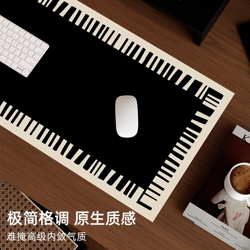 桌垫书桌电脑桌垫子鼠p标垫超大电竞键盘垫防水防油办公桌面保护
