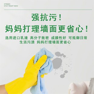 三棵树罩面漆透明水性光油墙面防水清漆I乳胶漆罩光剂保护漆室内