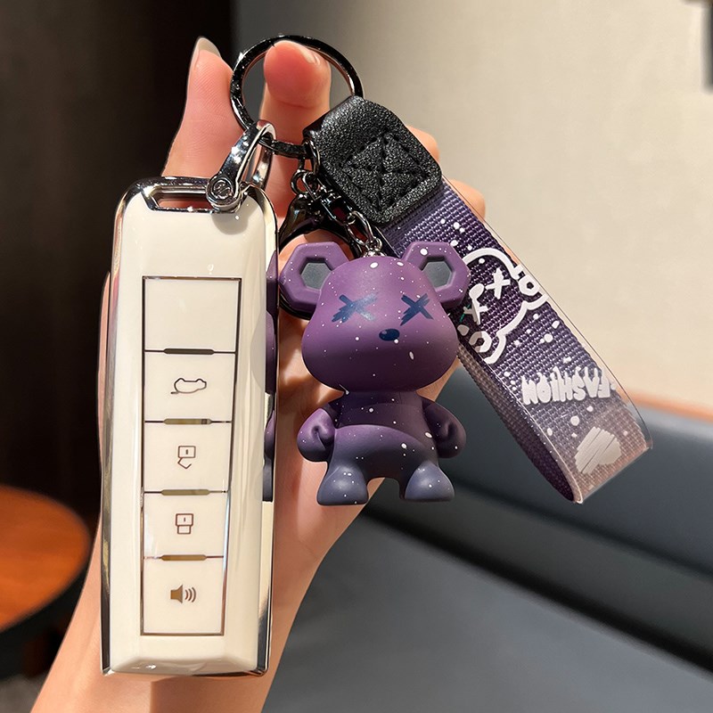 适用长城魏派车钥匙套vv7 vv5S坦克300 vv6 VV5玛奇朵wey钥匙壳