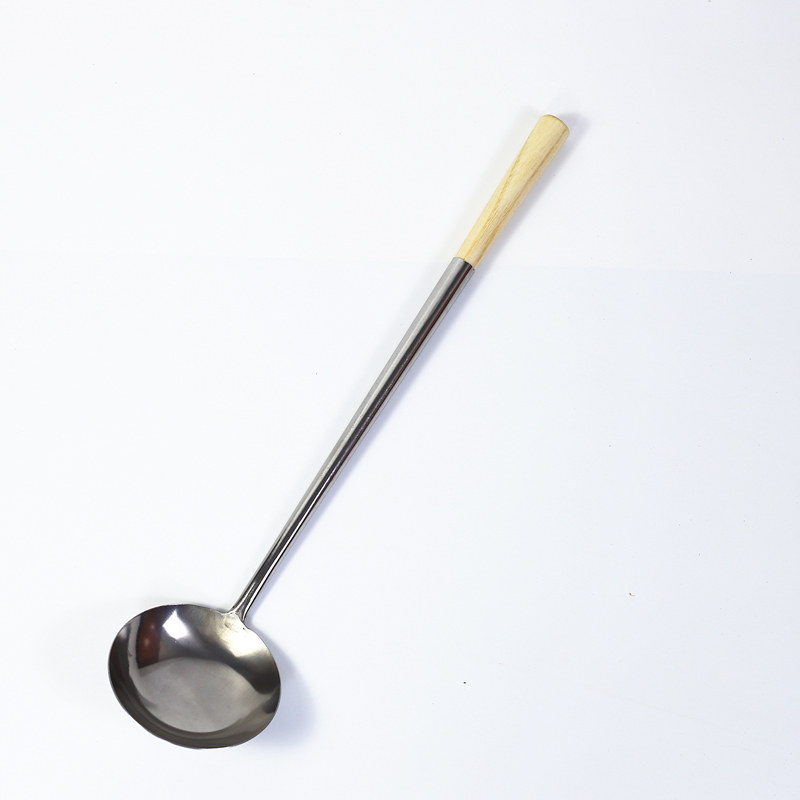 铁勺手工锻打铁铲传统老式健康家用养生长O把柄勺子补铁厨房专用