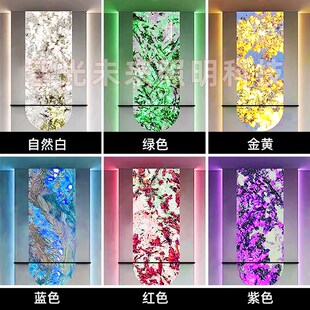 奢石背景墙灯带 透光石发光LED灯条多色调光潘多拉大理石专用光源