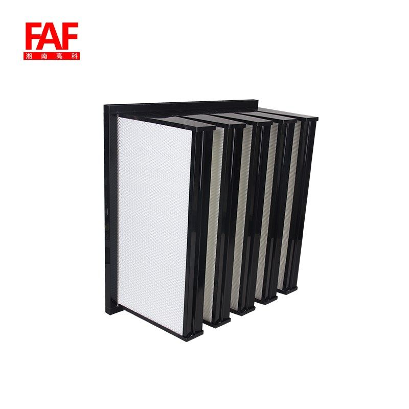 W型组合式亚高效空气过滤器新风空调洁净系统大风量滤网净化设备