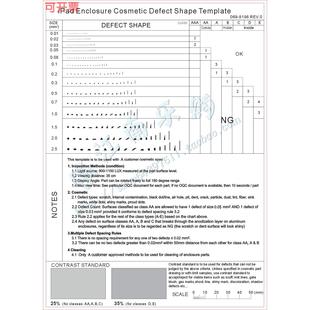 Shape iPad Defect Cosmetic Template外壳缺陷形模板 Enclosure