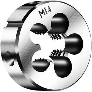 1X1.M 形板牙圆板牙手用外螺纹套丝M40m42M45m48M50 左牙牙元