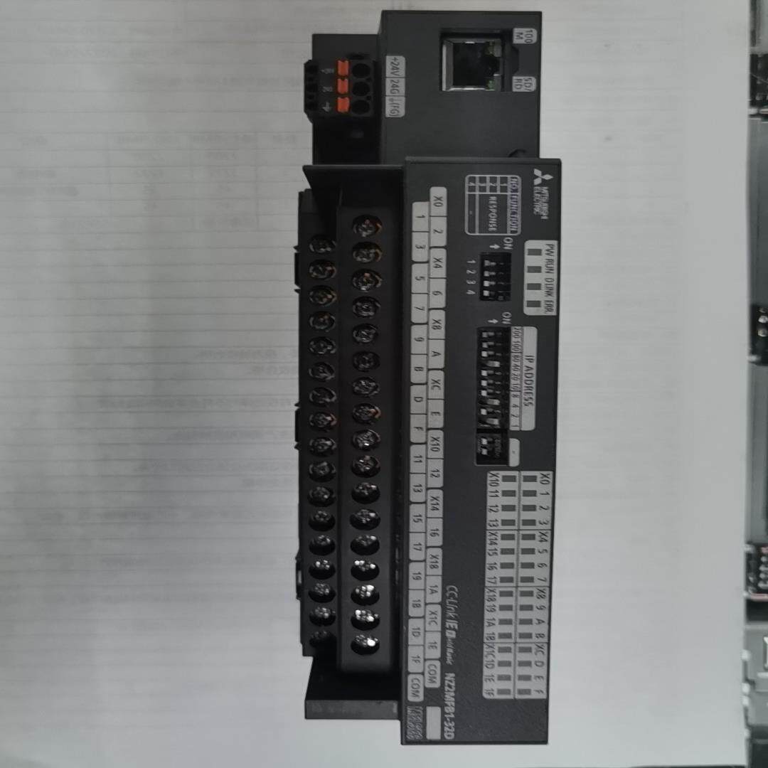 【汇生】三菱CC-Link IE远程模块NZ2MFB1-32D二手拆【议价】