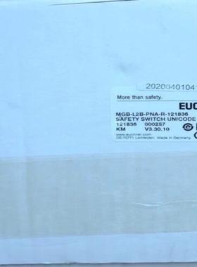 【汇生】Euchner 121836 安士能全新安全开关 MGB-L【议价】