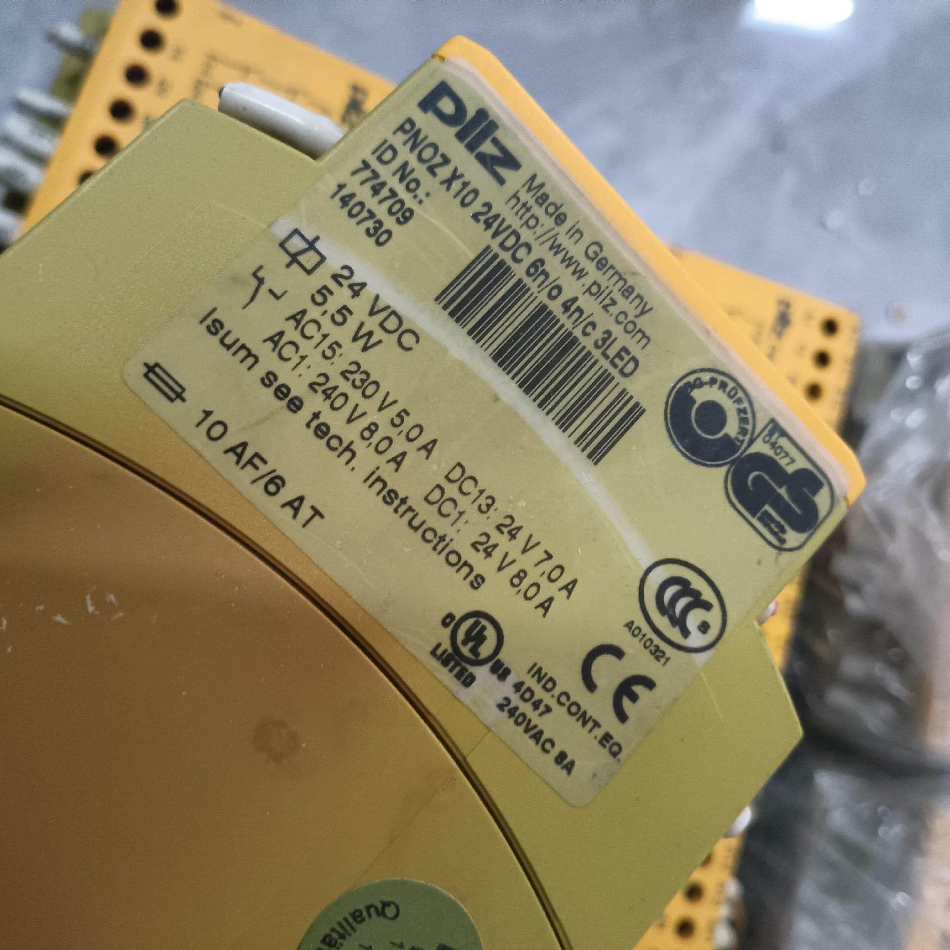 德国皮尔兹安全模块PNOZ X10 24VDC 7747~议价
