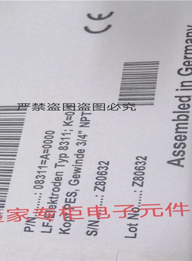 哈希电导率电极Z08311=A=0000 Z08350=C=0005 D3725E2T询价~议价