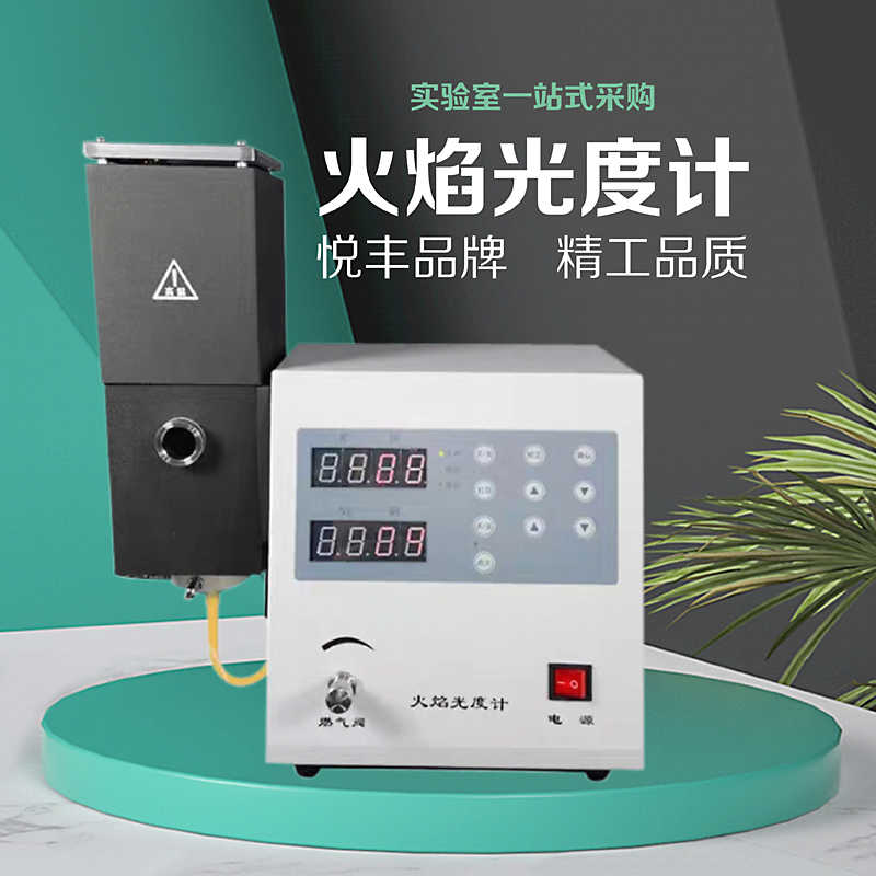 上海悦丰火焰光度计FP6400实验室钾钠锂钙检测FP6450水泥行业专用