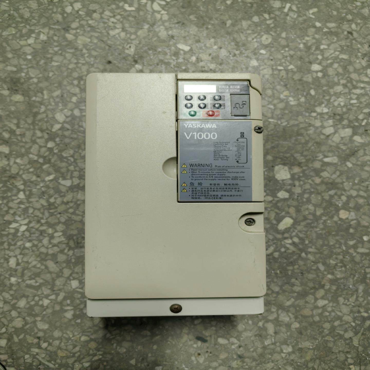 议~安川变频器7.5/11KW CIMR-VB4A0023FBA