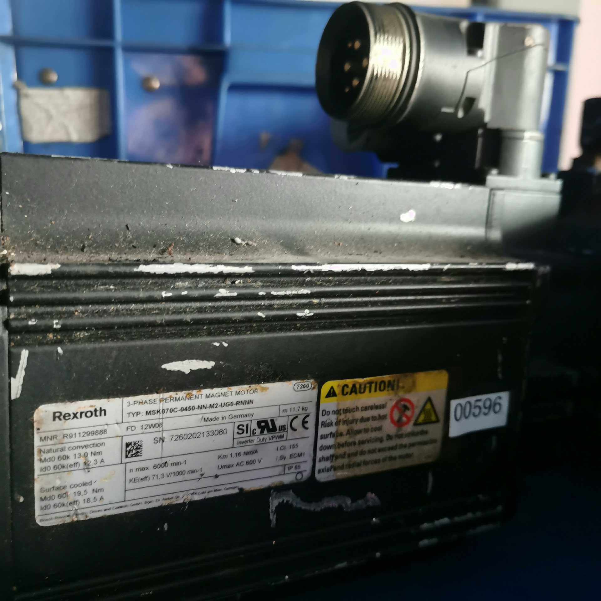 力士乐伺服电机MSK070C-0450-NN-M2-UG0-(崽崽配件）