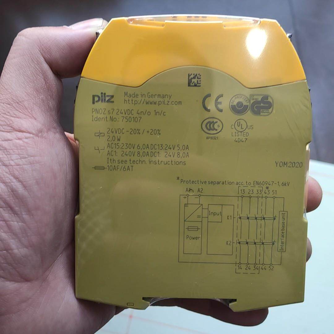 议~皮尔兹PiIZ继电器PNOZ 750107德国进口全新原装正