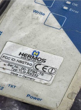 【顺庆】德国HERMOS TLG-RS232 拆机便宜处理【议价】