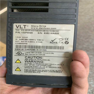 汇生 丹佛斯变频器 051P1KT4E20H3BXC 议价