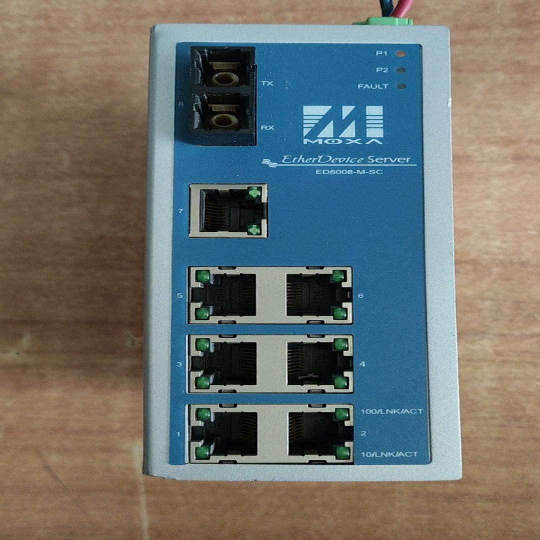 【议价】MOXA ED6008-M-SC摩莎交换