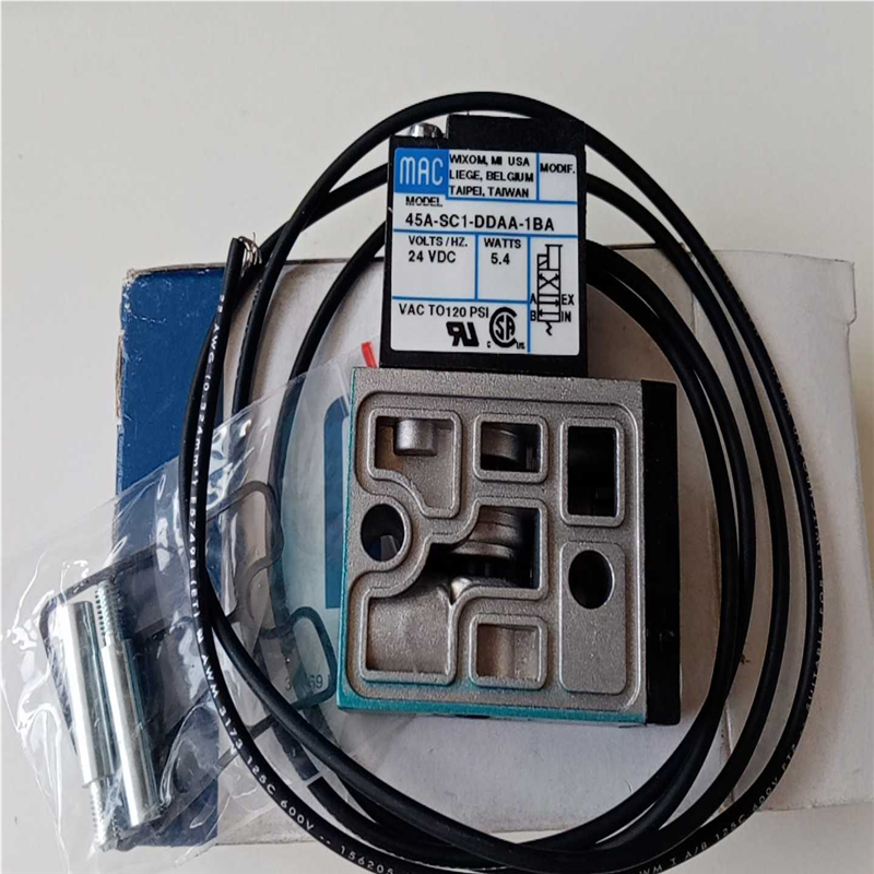 MAC电磁阀45A-SC1-DDAA-1BA，全新原装正议价