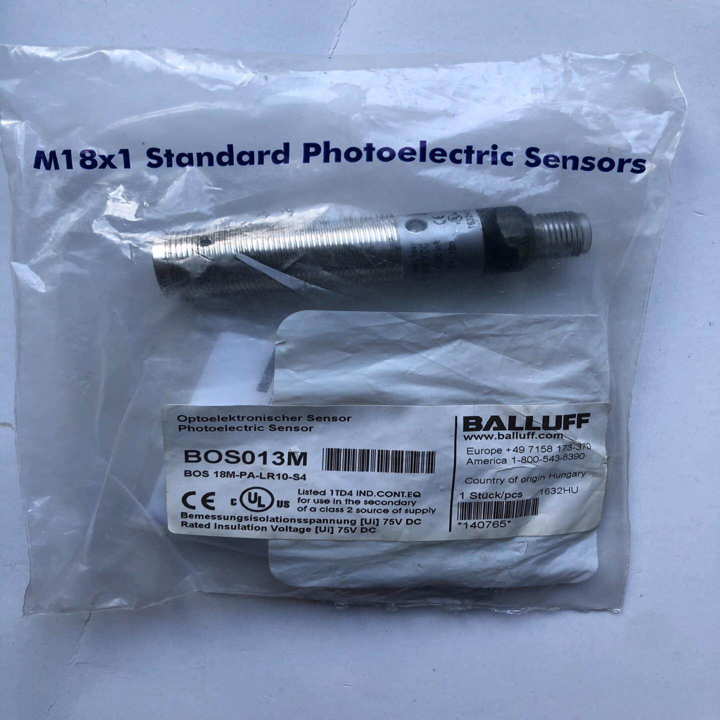 【顺庆】全新原装正品巴鲁夫传感器BOS013m BOS 18M-PA【议价】