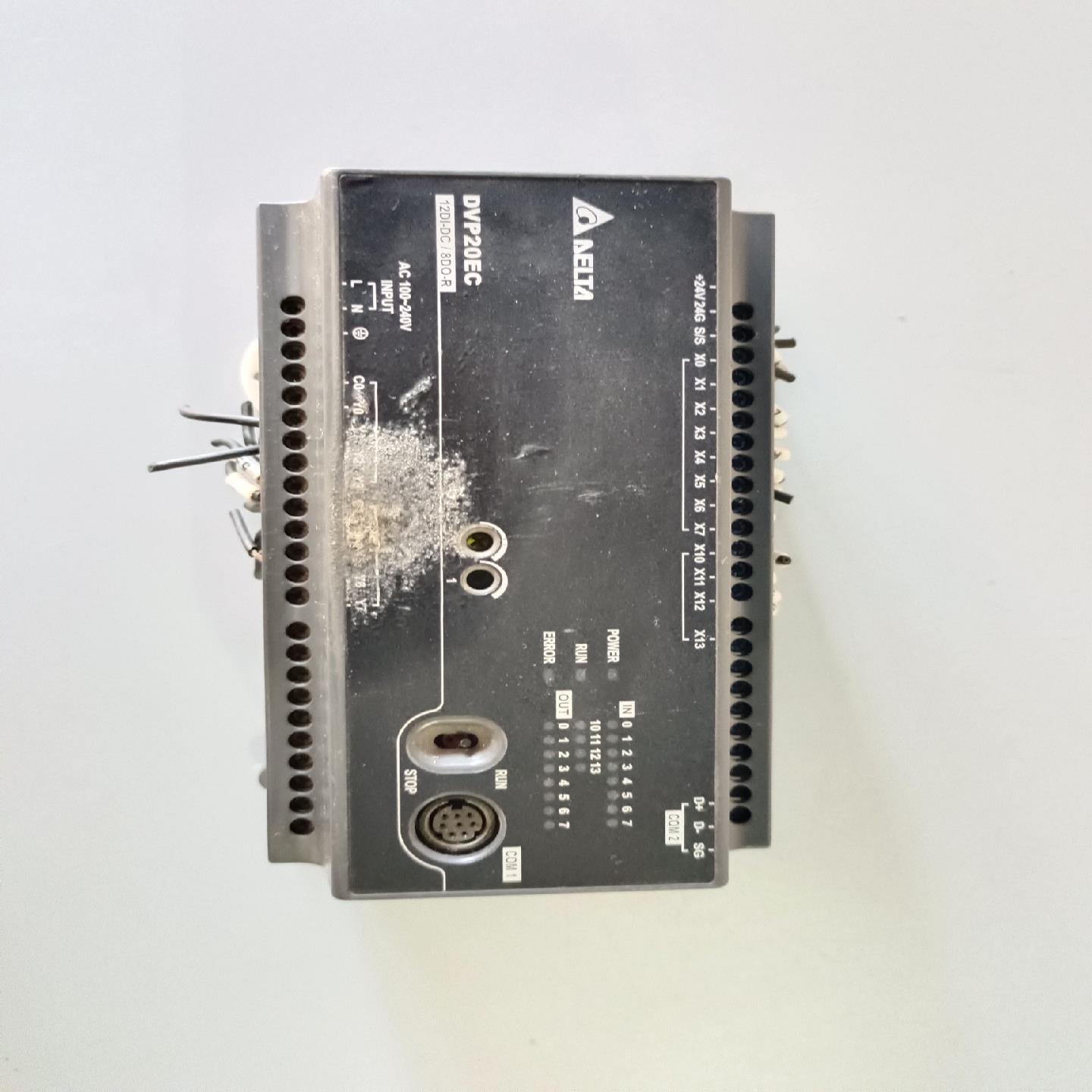 PLC台达二手拆机 DVP20EC00R3  原装正品，包邮（崽载电子）