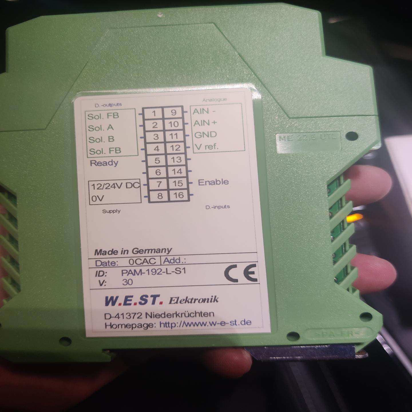 WEST比例放大器PAM-192–L–S1（基数电子）,3C数码配件,其它配件,淘宝优惠券,粉丝福利购,淘宝优惠卷