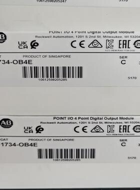 (询价)罗克韦尔AB 1734-OB4E 21年