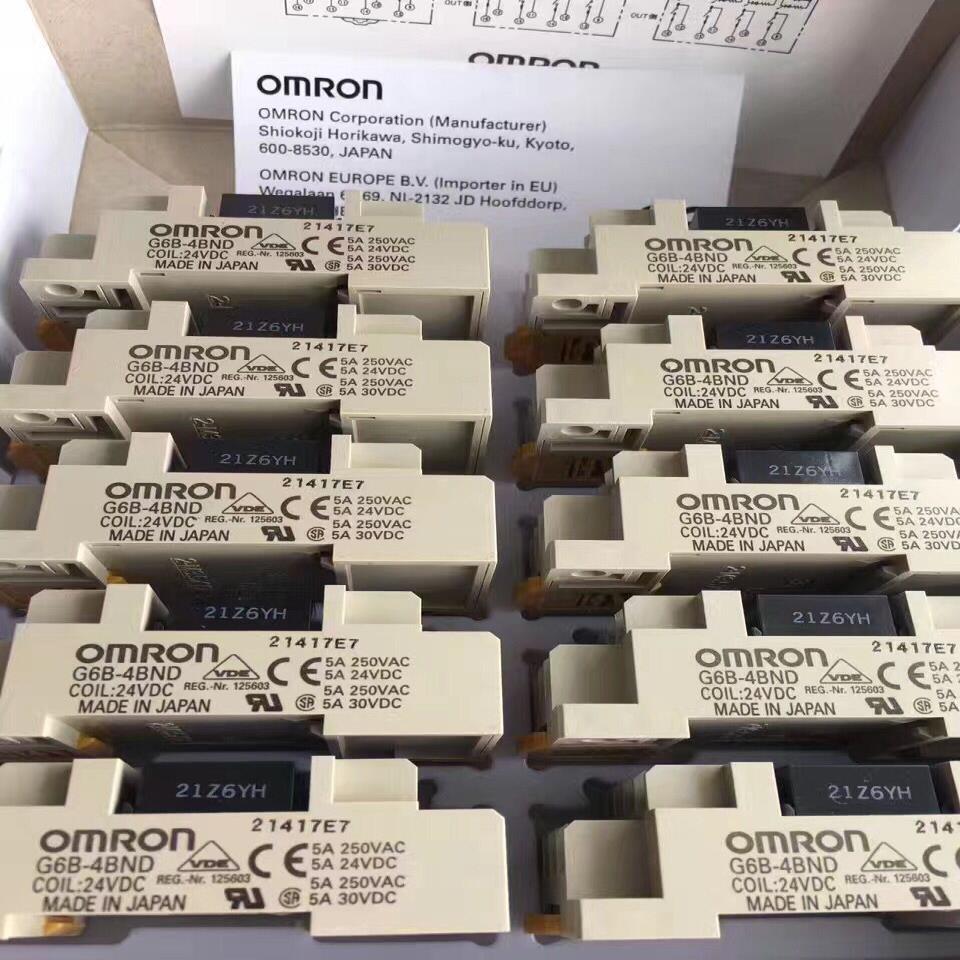 OMRON全新G6B-4BND现货议价