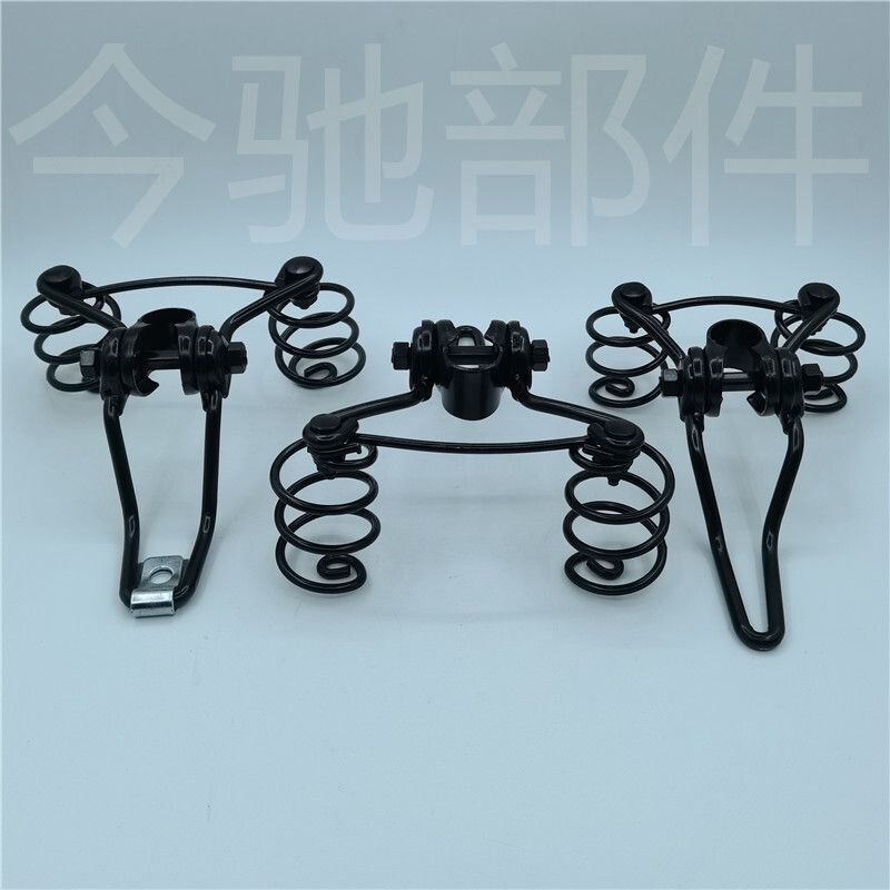 电动自行车鞍座支架电瓶车坐垫弹簧架座椅减震弹簧座包梁配件图片